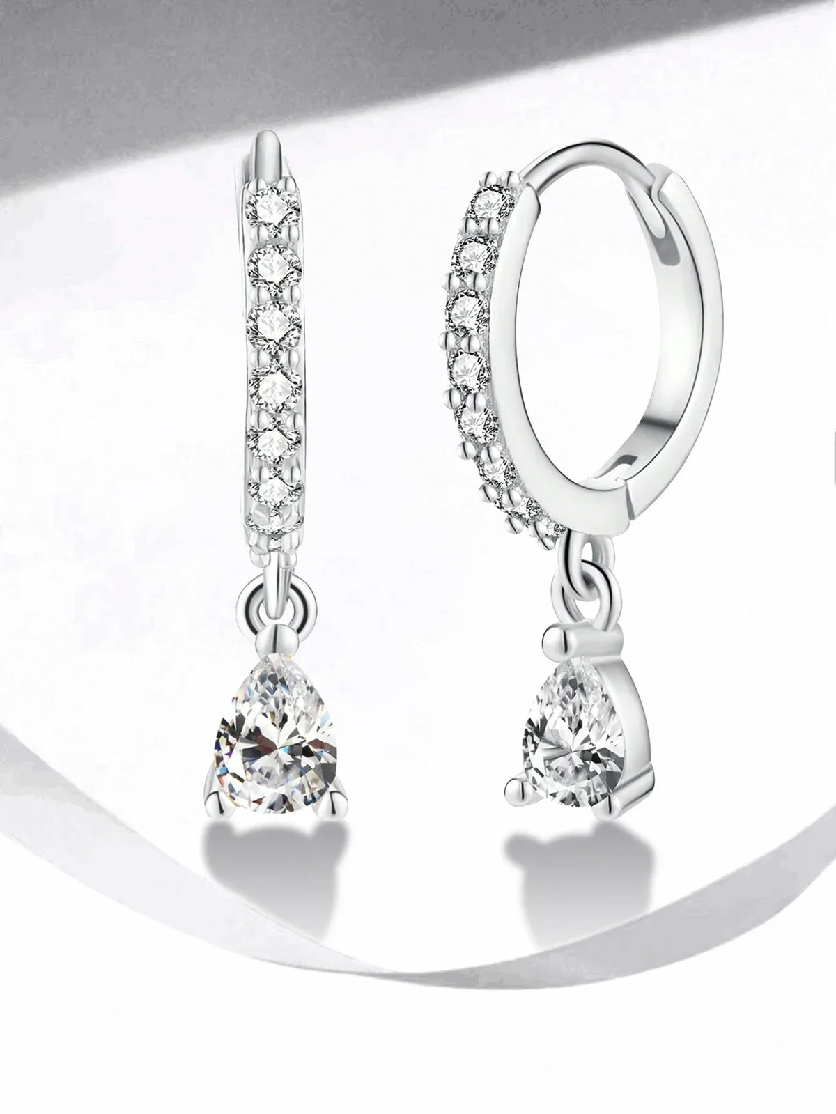 Ruby Vintage Hoops
