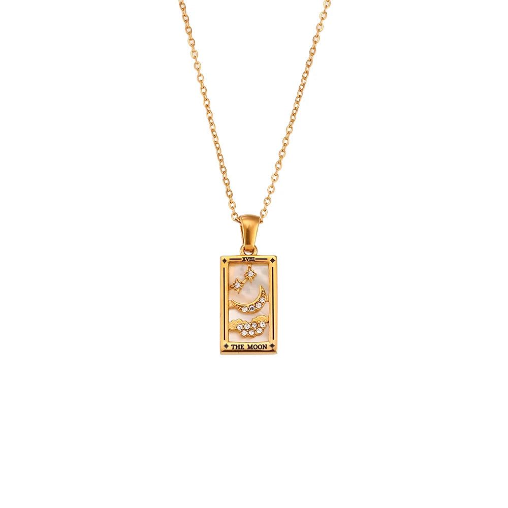Mystic Tarot Card Necklace — Wear Your Card, Tell Your Story
