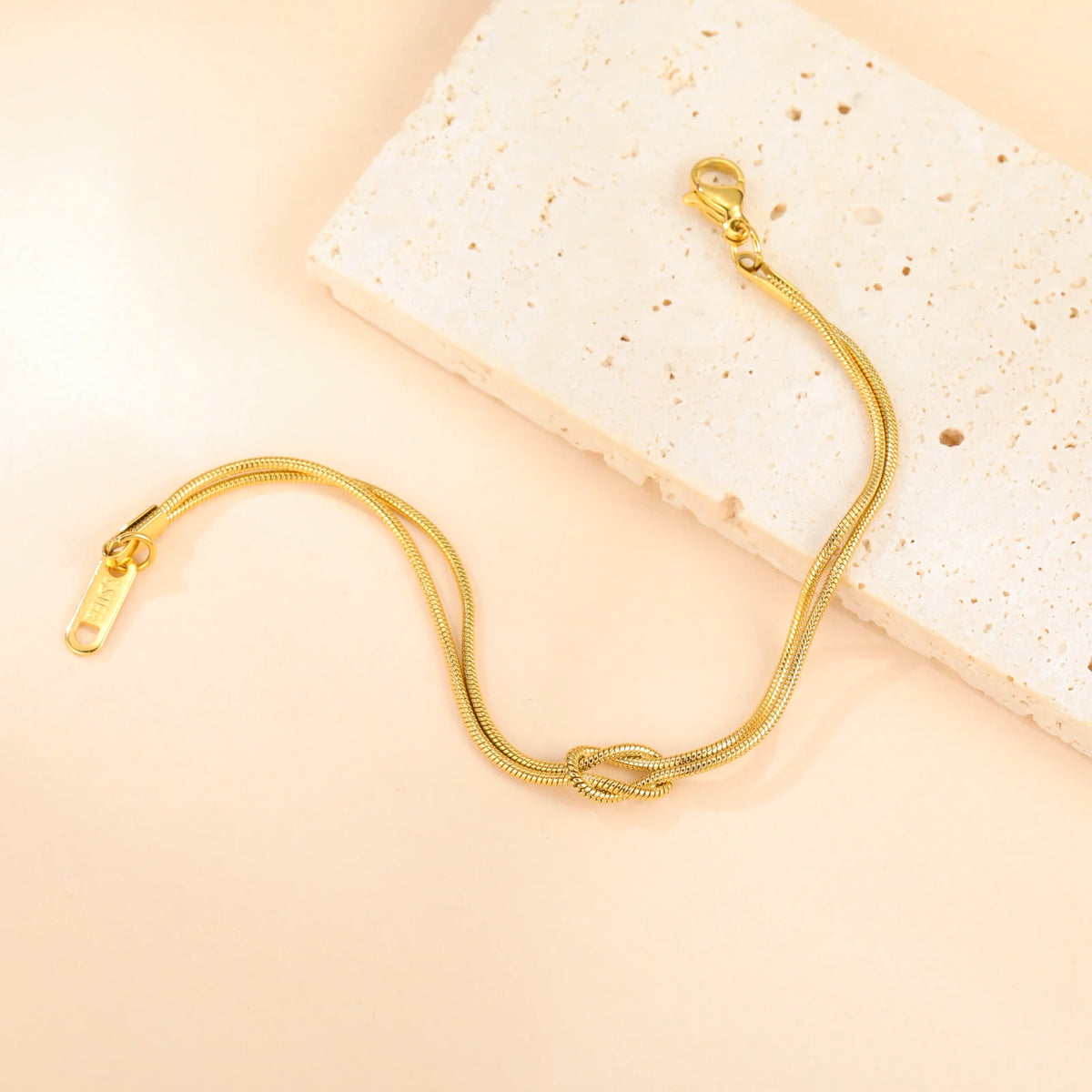 Couples Love Knot Bracelet Set — Bound, Not Tied Down