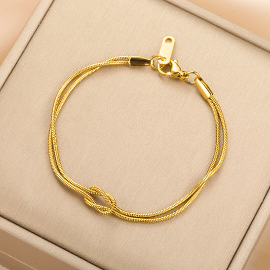 Couples Love Knot Bracelets