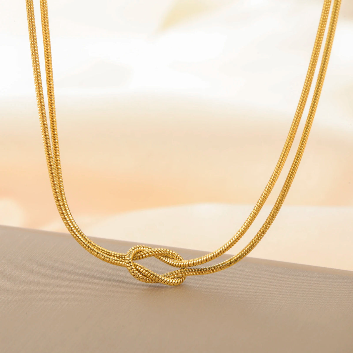Couples Love Knot Bracelet Set — Bound, Not Tied Down