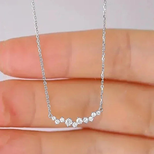 Diamond Smile Necklace