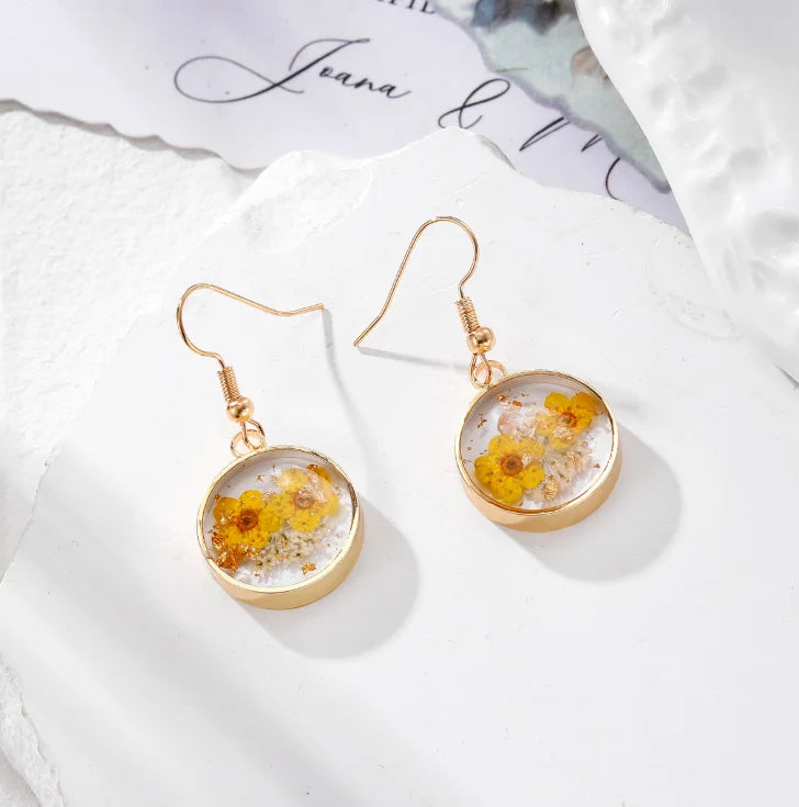 Pressed Wildflower Necklace — One of One, Just Like You