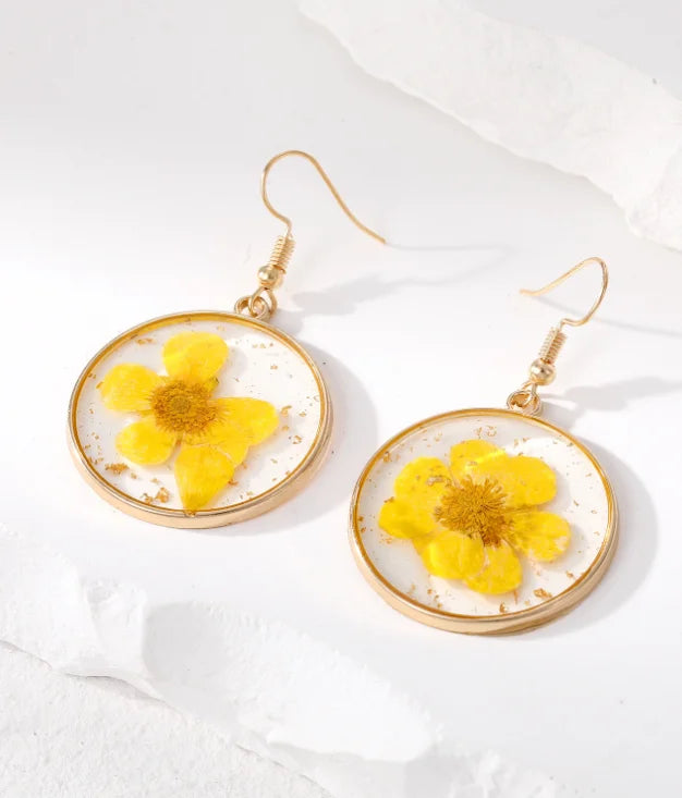 Pressed Wildflower Necklace — One of One, Just Like You