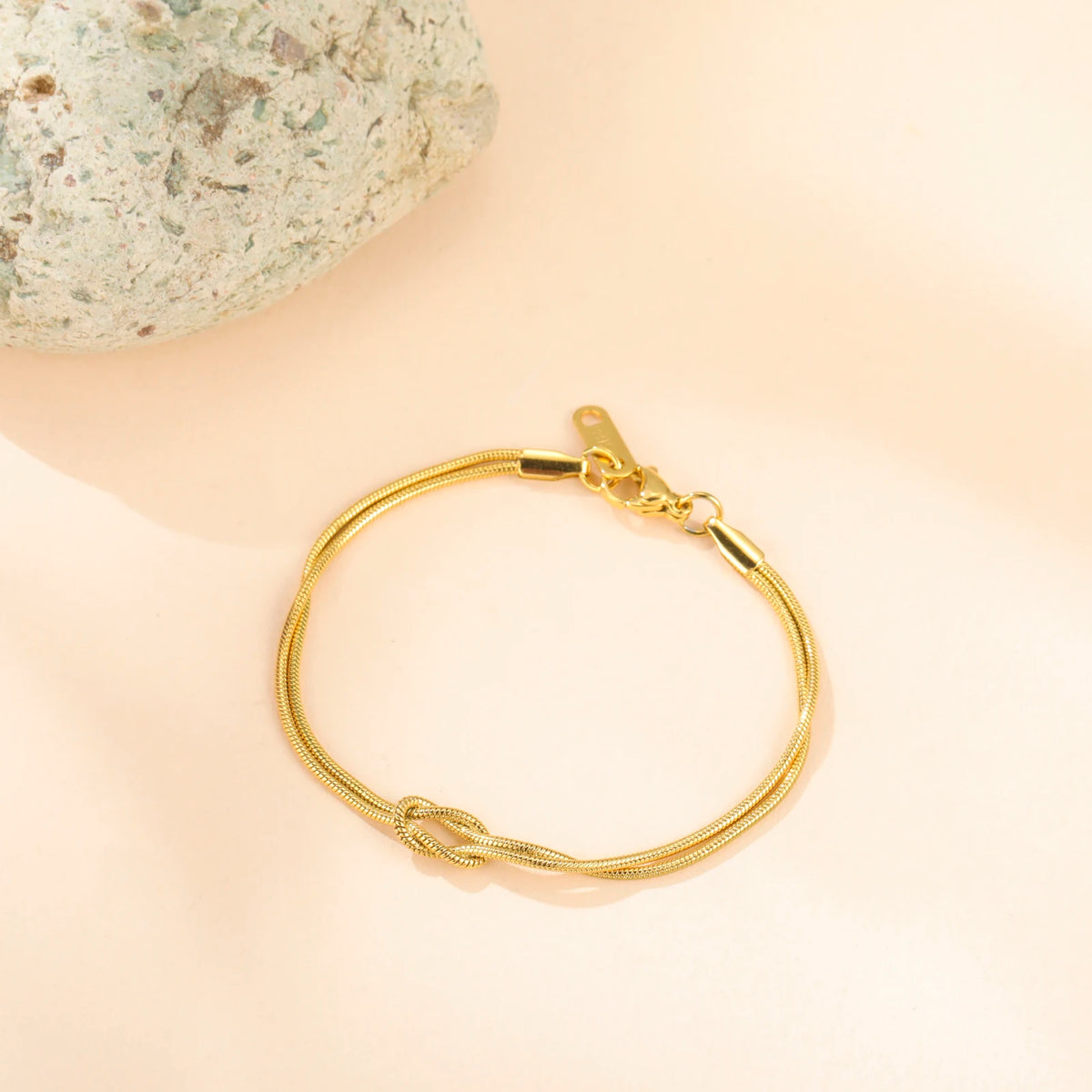 Couples Love Knot Bracelet Set — Bound, Not Tied Down