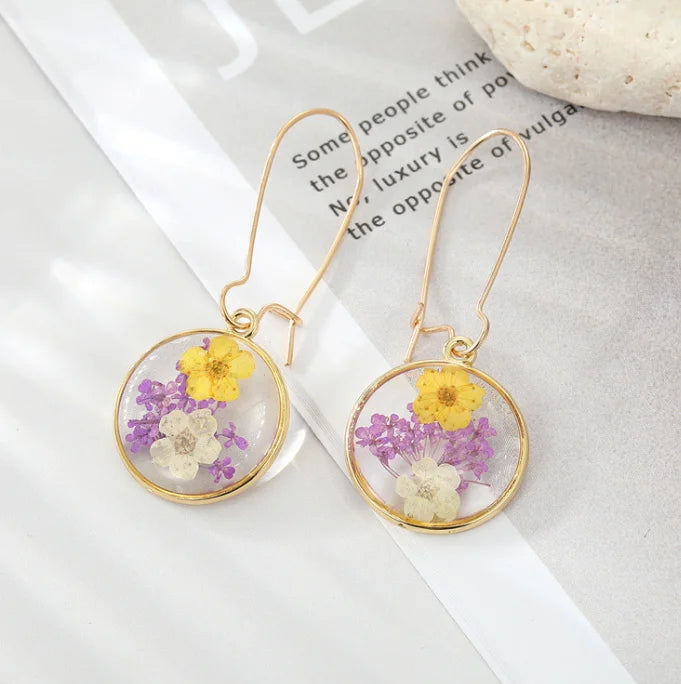 Pressed Wildflower Necklace — One of One, Just Like You