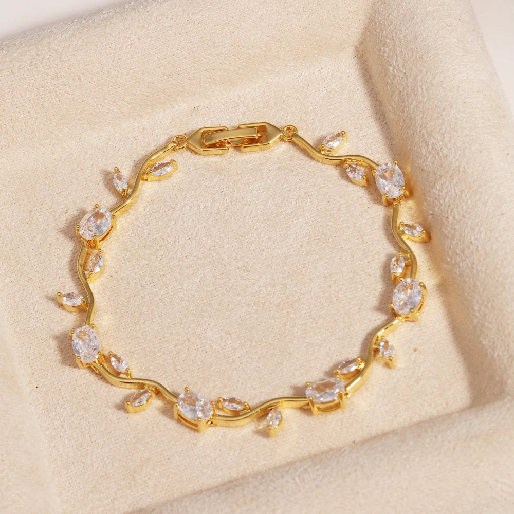 Tulip Crystal Bracelet