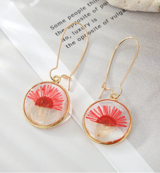Pressed Wildflower Necklace — One of One, Just Like You