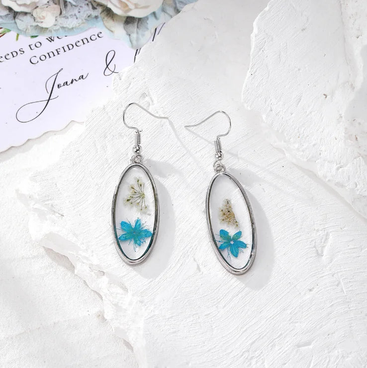 Pressed Wildflower Necklace — One of One, Just Like You