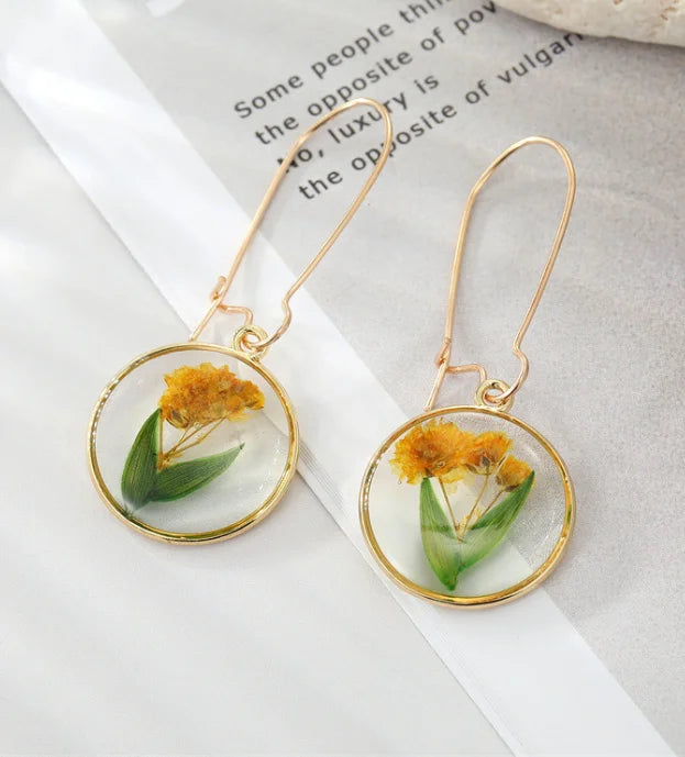 Pressed Wildflower Necklace — One of One, Just Like You