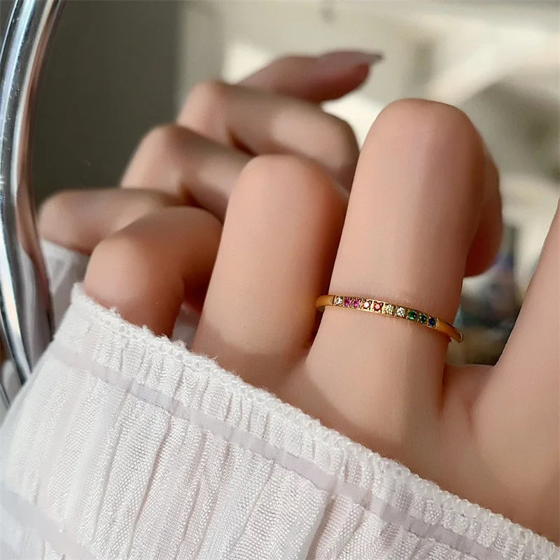 Family Birthstone Ring — A Stone for Every Person She Loves