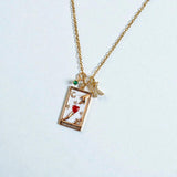 Mystic Tarot Card Necklace — Wear Your Card, Tell Your Story