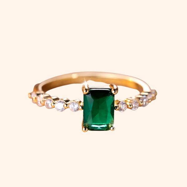 Emerald Statement Ring