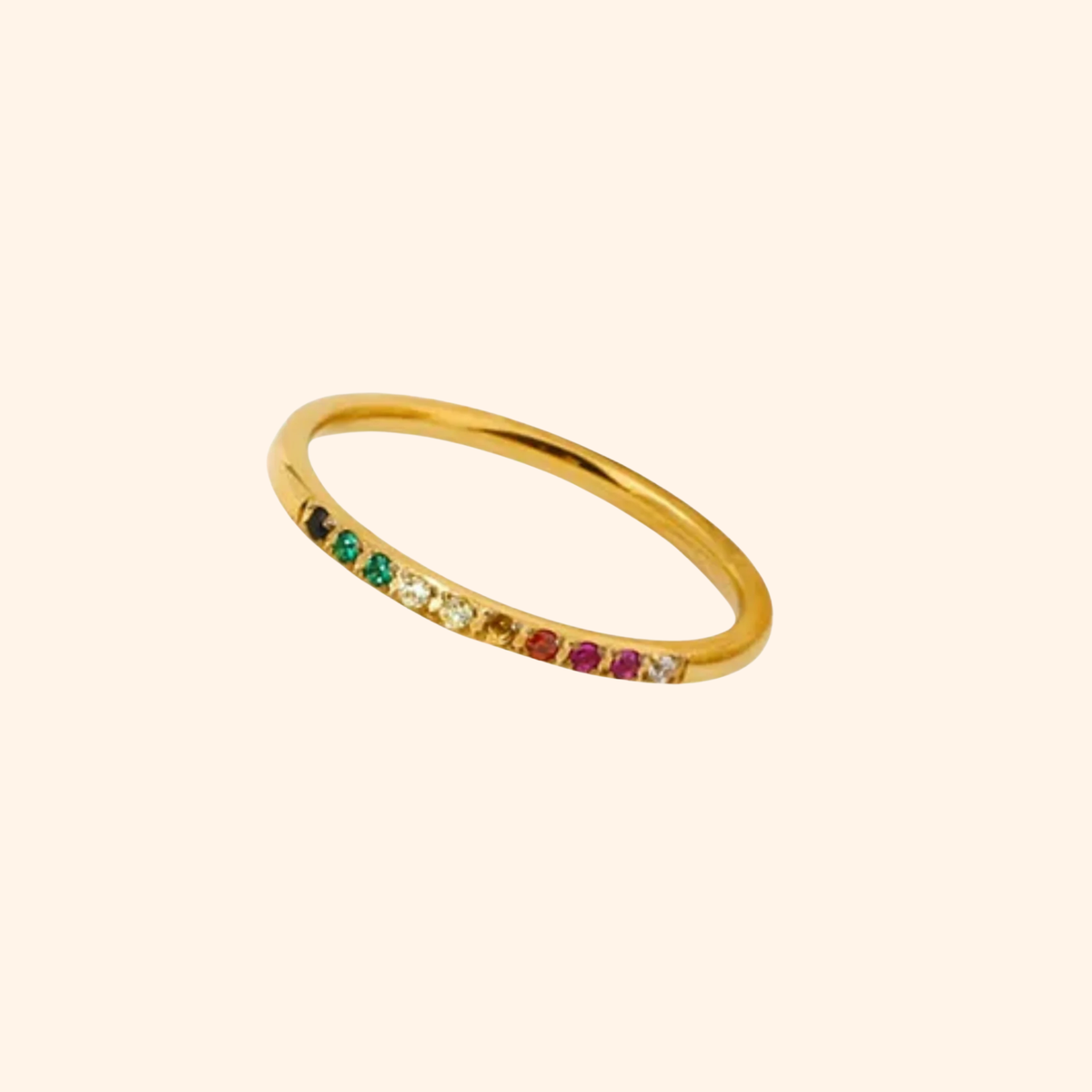 Family Birthstone Ring — A Stone for Every Person She Loves