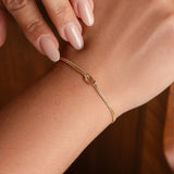 Couples Love Knot Bracelet Set — Bound, Not Tied Down