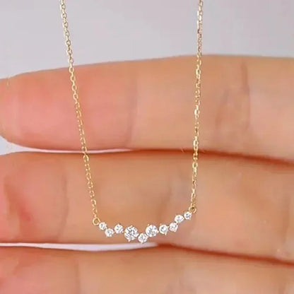 Diamond Smile Necklace