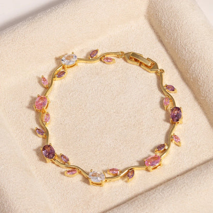 Tulip Crystal Bracelet