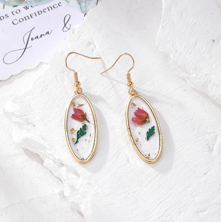 Pressed Wildflower Necklace — One of One, Just Like You