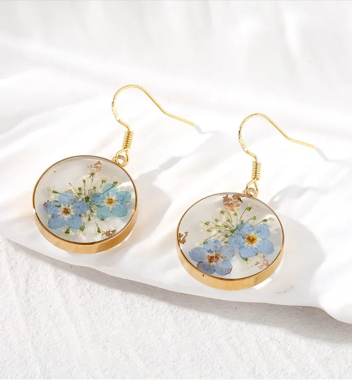 Pressed Wildflower Necklace — One of One, Just Like You