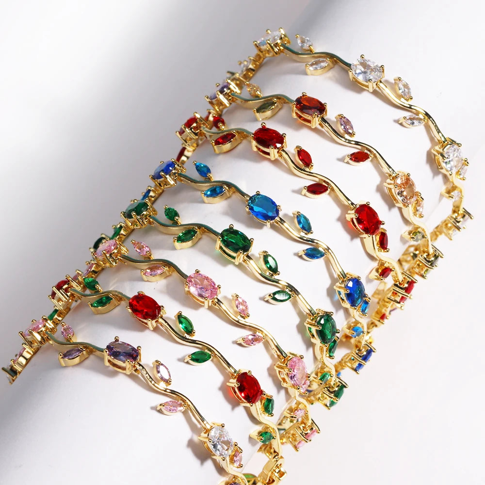 Tulip Crystal Bracelet