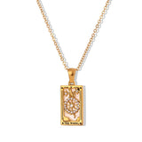 Mystic Tarot Card Necklace — Wear Your Card, Tell Your Story