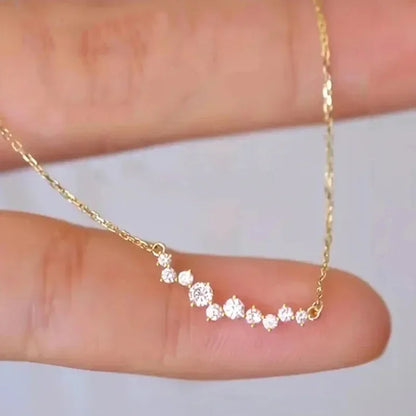 Diamond Smile Necklace