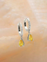 Ruby Vintage Hoops