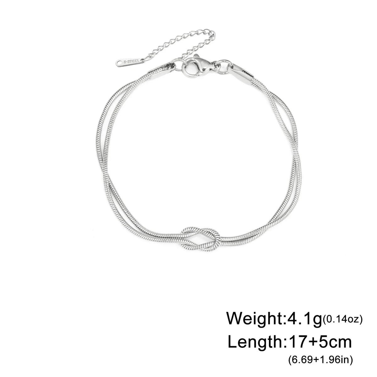 Couples Love Knot Bracelet Set — Bound, Not Tied Down