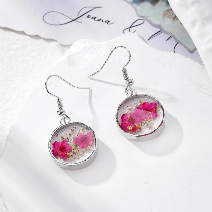 Pressed Wildflower Necklace — One of One, Just Like You