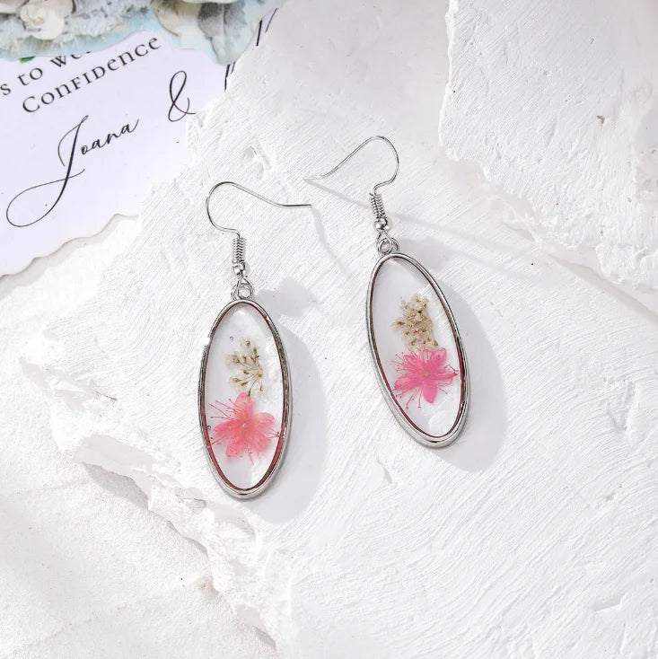 Pressed Wildflower Necklace — One of One, Just Like You