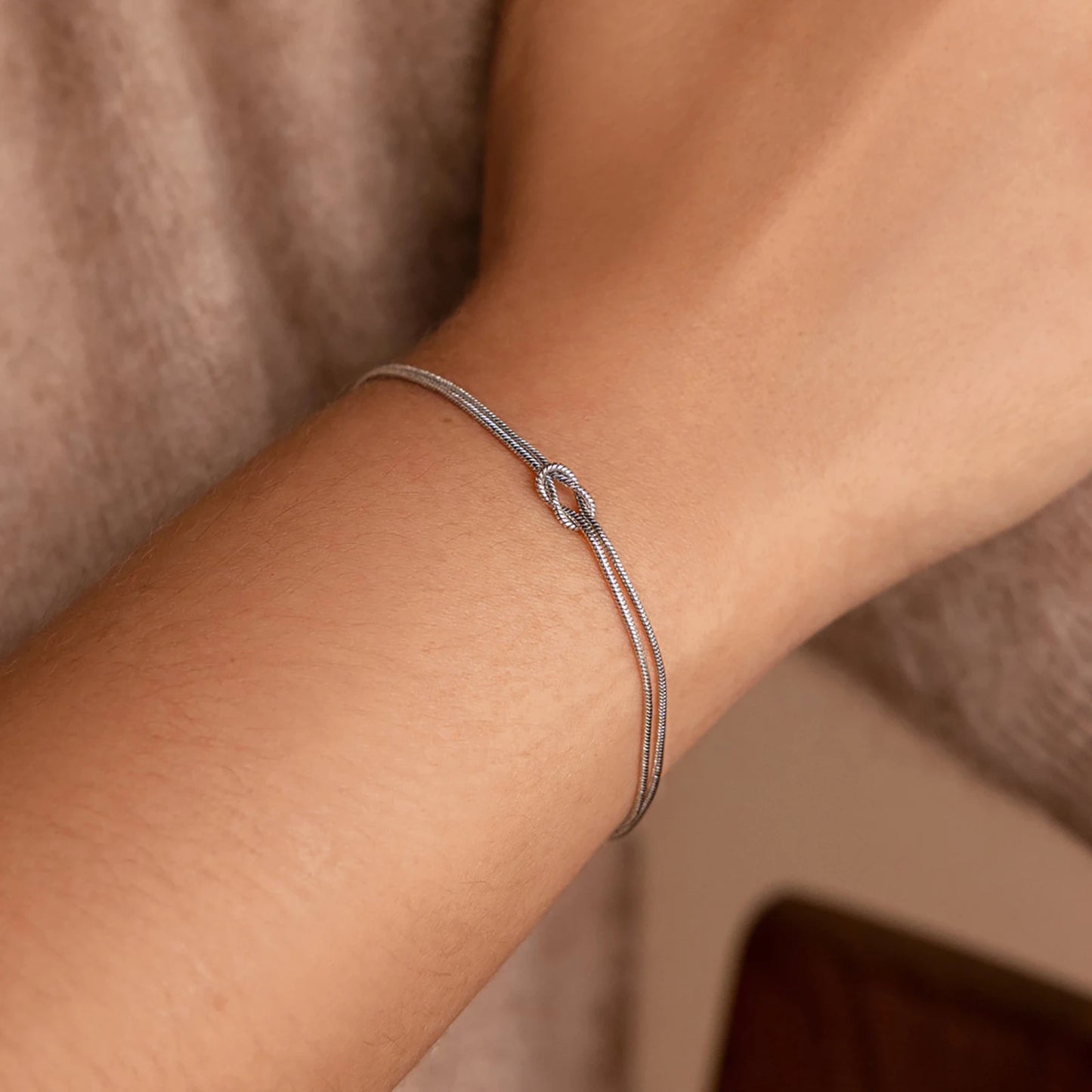 Couples Love Knot Bracelets