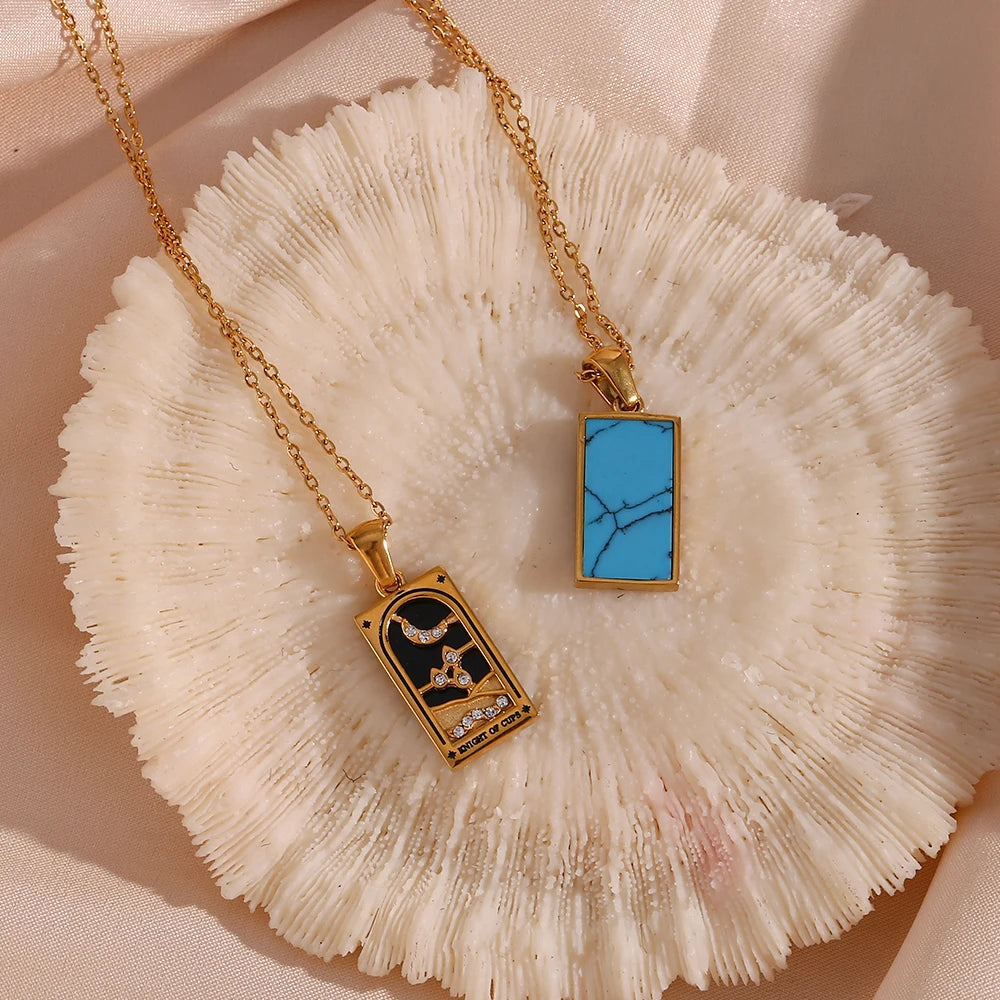 Mystic Tarot Card Necklace — Wear Your Card, Tell Your Story