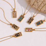 Mystic Tarot Card Necklace — Wear Your Card, Tell Your Story