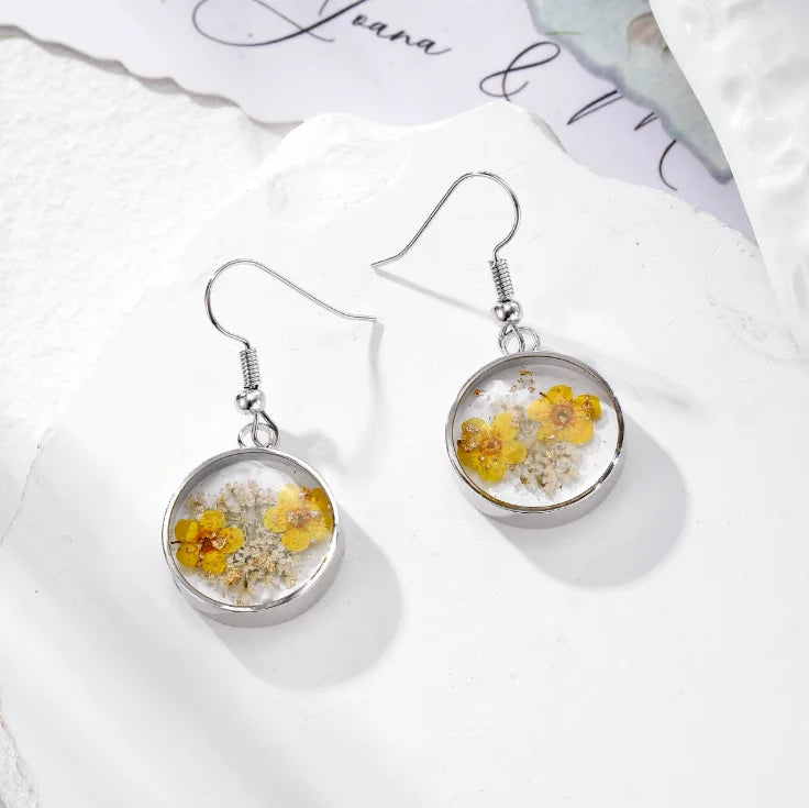 Pressed Wildflower Necklace — One of One, Just Like You