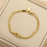 Couples Love Knot Bracelet Set — Bound, Not Tied Down