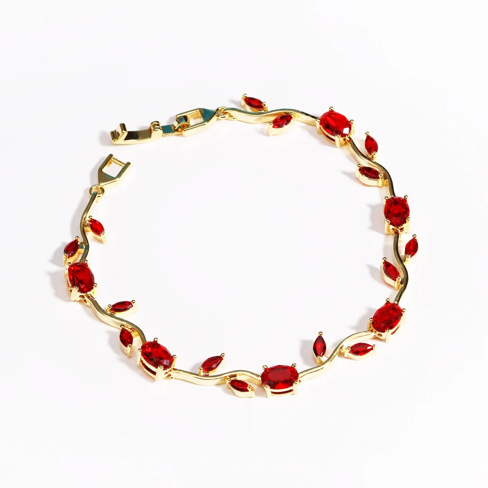 Tulip Crystal Bracelet