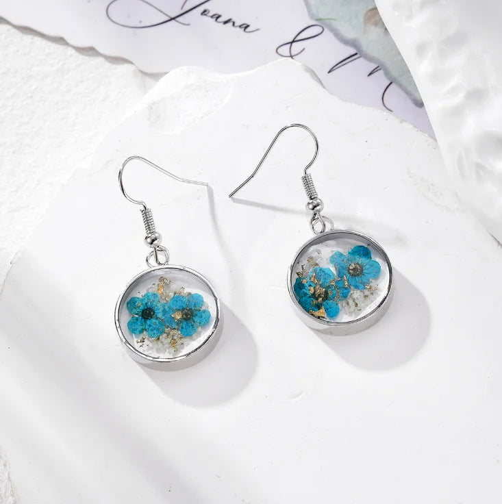 Pressed Wildflower Necklace — One of One, Just Like You