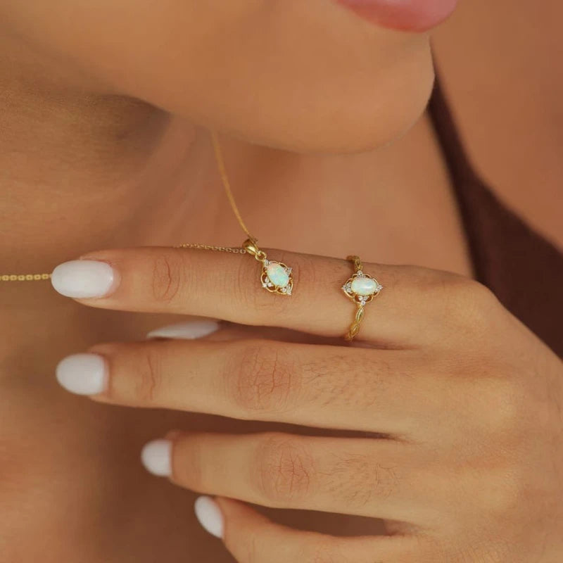 Opal Necklace