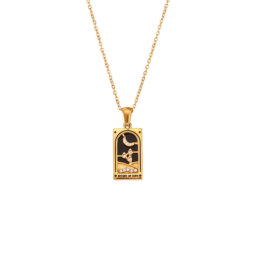 Mystic Tarot Card Necklace — Wear Your Card, Tell Your Story