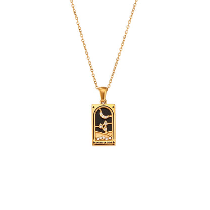 Mystic Tarot Card Necklace