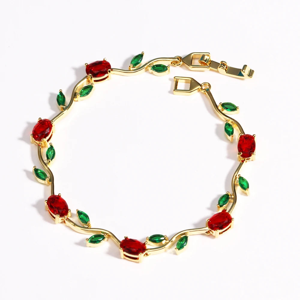 Tulip Crystal Bracelet