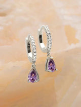 Ruby Vintage Hoops