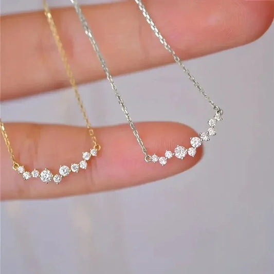 Diamond Smile Necklace