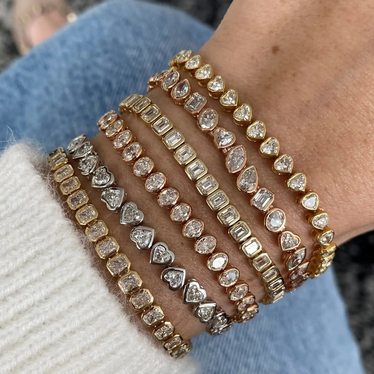 Luna Tennis Bracelet