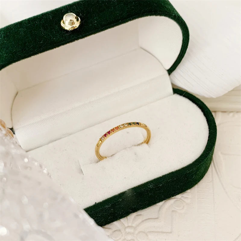 Family Birthstone Ring — A Stone for Every Person She Loves
