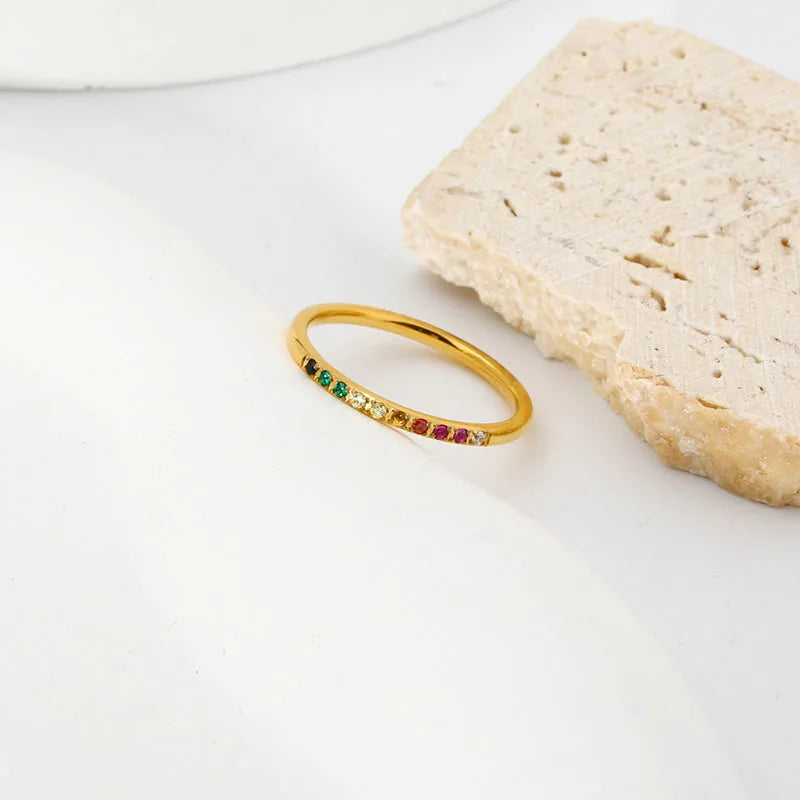 Family Birthstone Ring — A Stone for Every Person She Loves