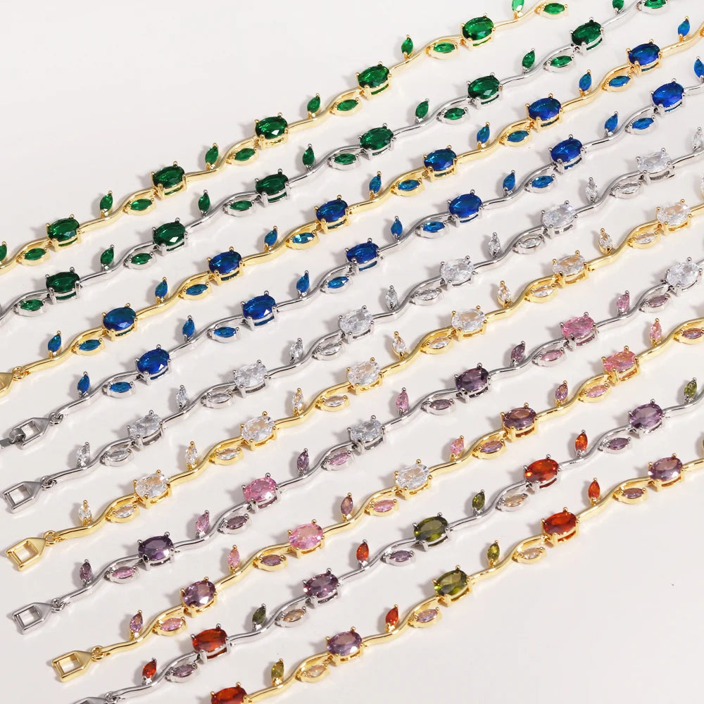 Tulip Crystal Bracelet