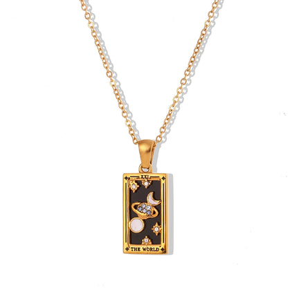 Mystic Tarot Card Necklace
