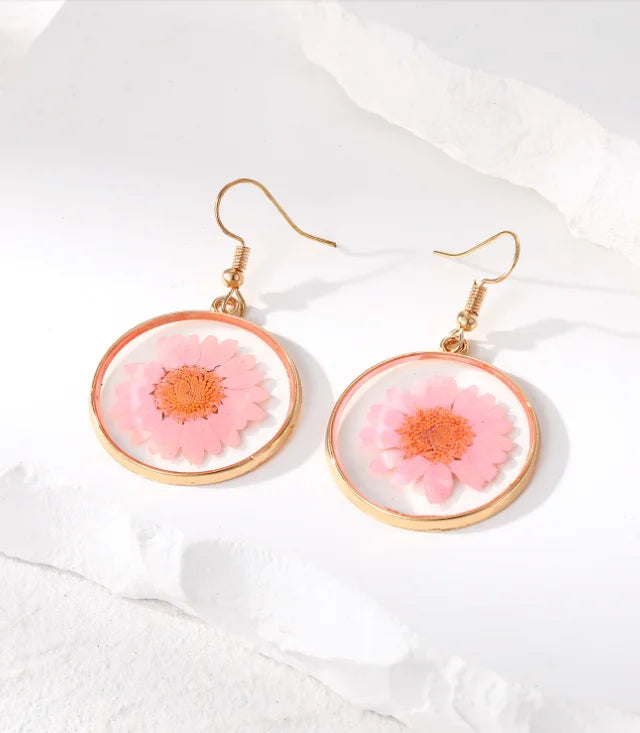 Pressed Wildflower Necklace — One of One, Just Like You
