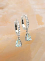 Ruby Vintage Hoops